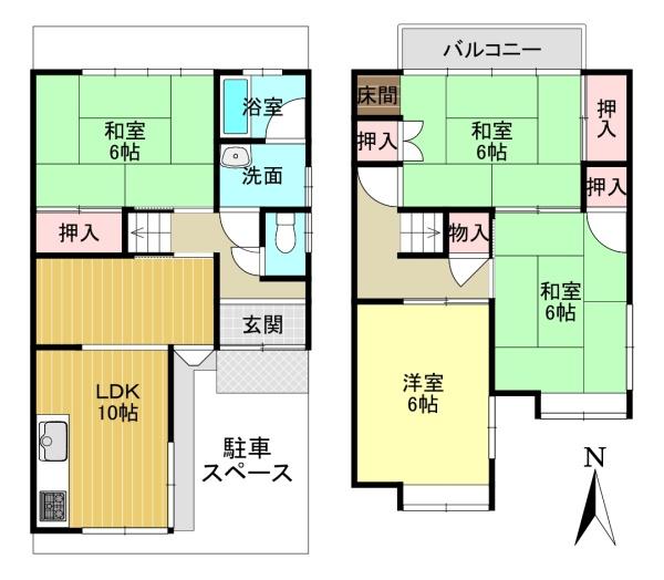 京都市上京区日暮通下立売上る天秤町の中古一戸建