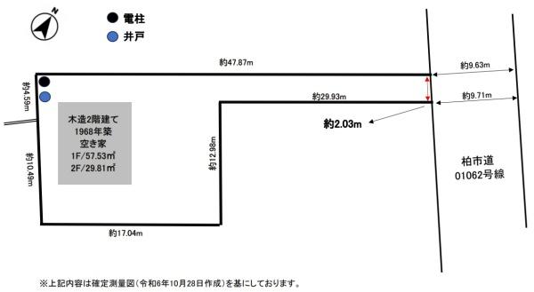 流山市野々下６丁目の土地