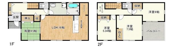 亀山市関町新所の中古一戸建