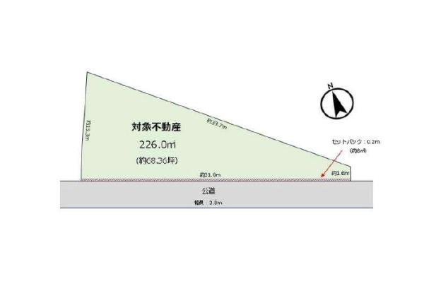 いなべ市北勢町其原の売土地