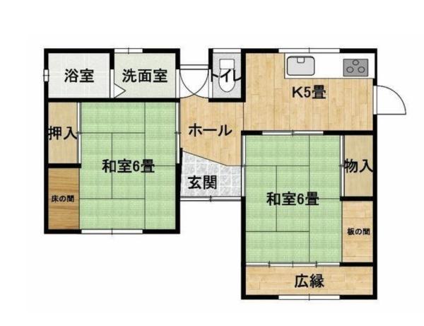 熊本市北区龍田５丁目の中古一戸建て
