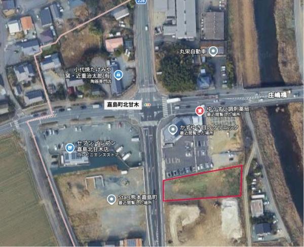 上益城郡嘉島町大字北甘木の売土地