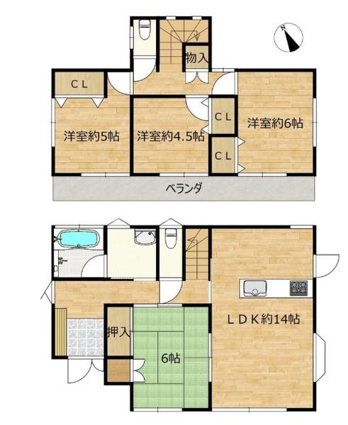 八街市八街への中古一戸建て