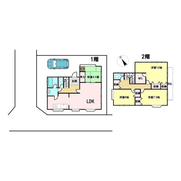 富里市日吉台６丁目の中古一戸建