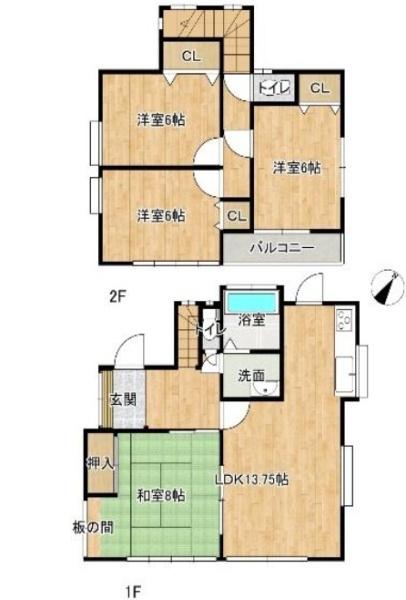 八街市八街ほの中古一戸建て
