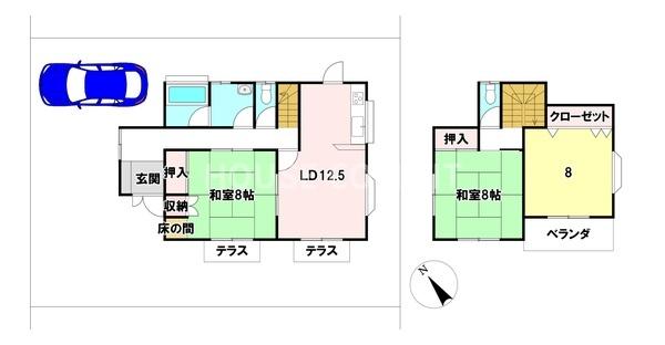 富里市立沢の中古一戸建