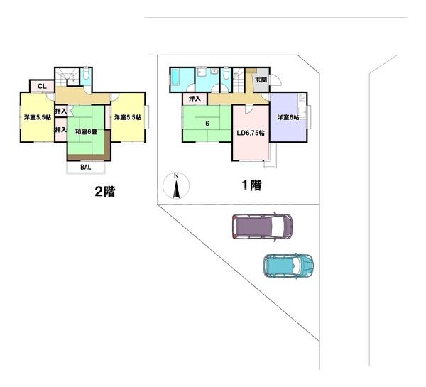 富里市立沢新田の中古一戸建