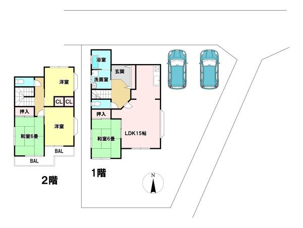 富里市久能の中古一戸建