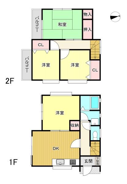 富里市十倉の中古一戸建て