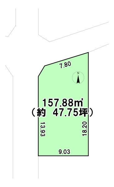 富里市十倉の売土地
