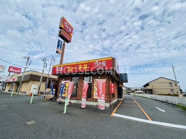 成田市中台６丁目の新築一戸建(すき家成田江弁須店)