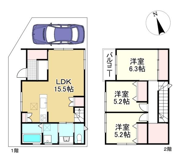 草津市矢橋町の新築一戸建