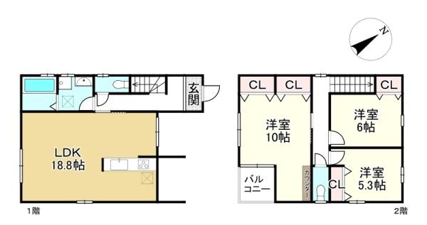 甲賀市水口町本町３丁目の新築一戸建