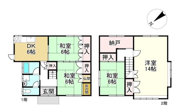 草津市岡本町の中古一戸建て