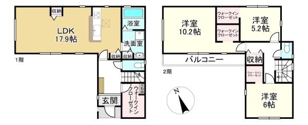 栗東市上鈎の新築一戸建