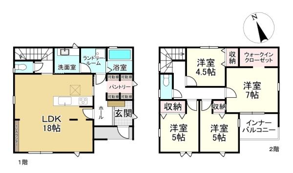 栗東市中沢３丁目の新築一戸建
