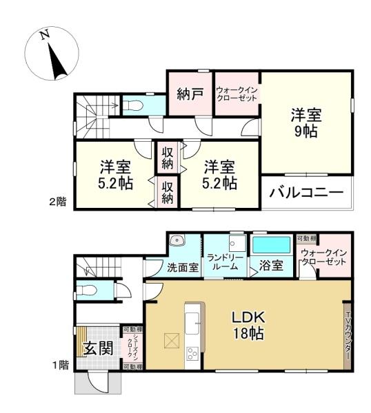 栗東市中沢３丁目の新築一戸建