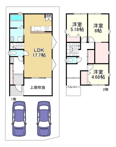 守山市二町町の新築一戸建