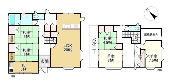 栗東市荒張の中古一戸建て