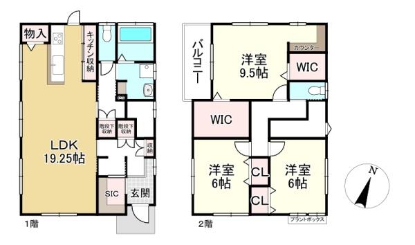栗東市下戸山の中古一戸建