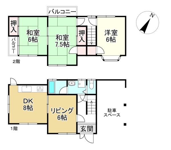 草津市東矢倉1丁目の中古一戸建