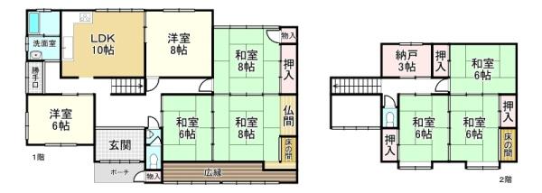 栗東市出庭の中古一戸建