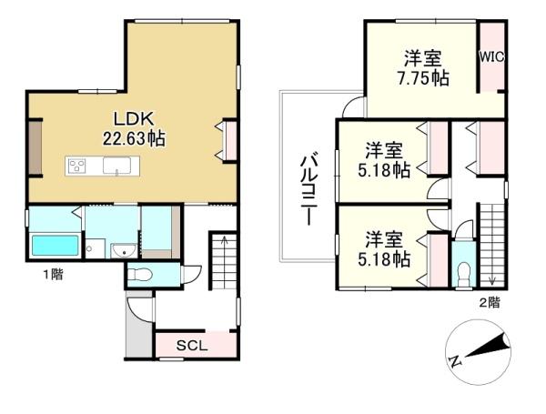 草津市追分5丁目の新築一戸建