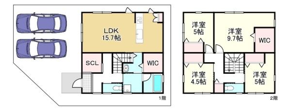 守山市水保町の新築一戸建