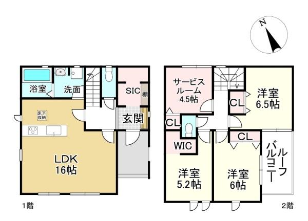 草津市上笠３丁目の新築一戸建