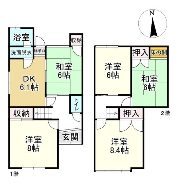 草津市矢橋町の中古一戸建て