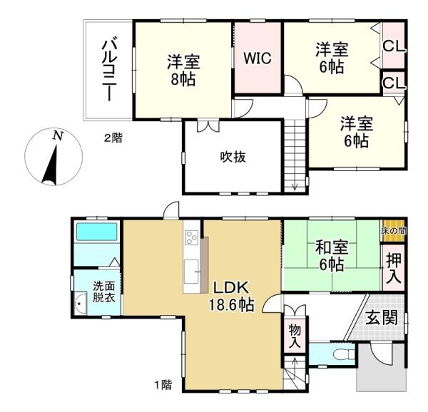 大津市大萱４丁目の中古一戸建て