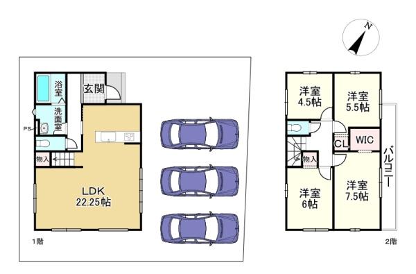 大津市国分2丁目の新築一戸建