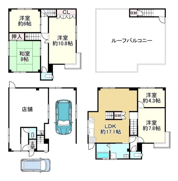 大津市国分１丁目の中古一戸建て