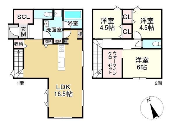大津市大平２丁目の新築一戸建