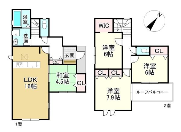大津市里５丁目の新築一戸建