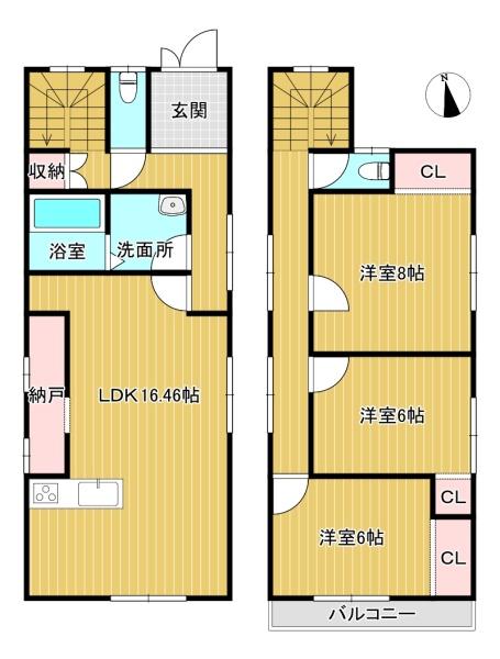 大津市黒津１丁目の中古一戸建て