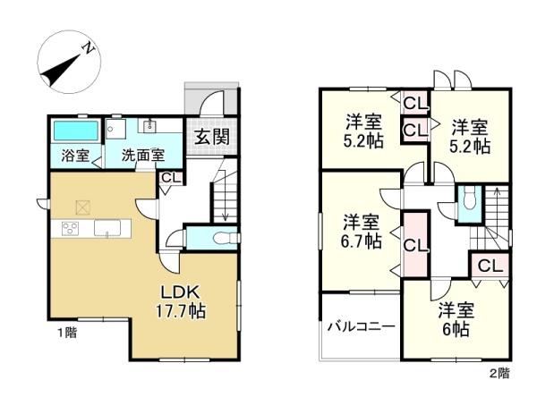 草津市草津町の新築一戸建