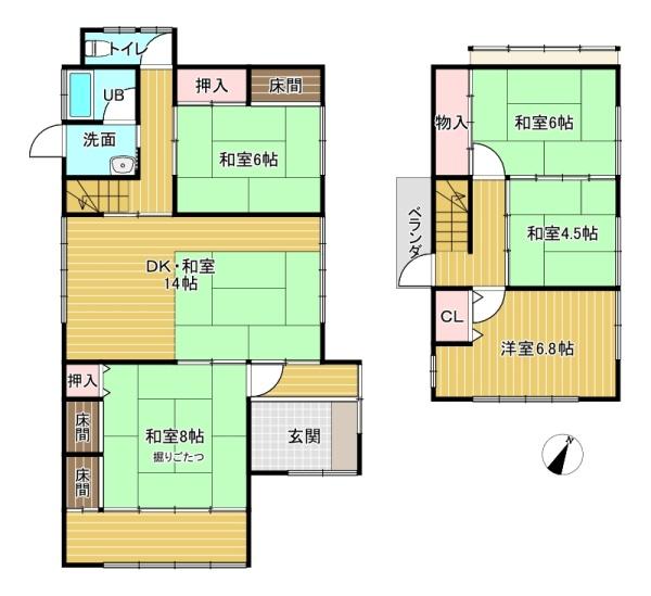 草津市青地町の中古一戸建