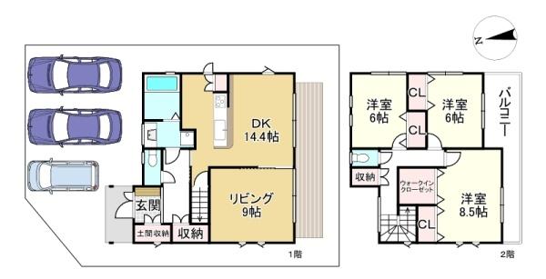 大津市萱野浦の中古一戸建