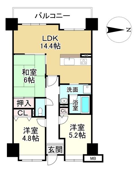 メゾンドール瀬田・公園都１番館