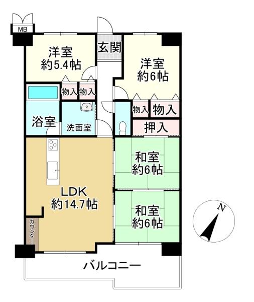 レックスガーデン守山弐番館
