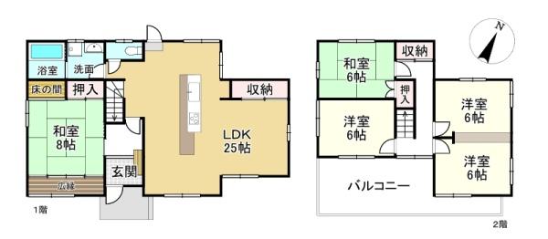 守山市金森町の中古一戸建