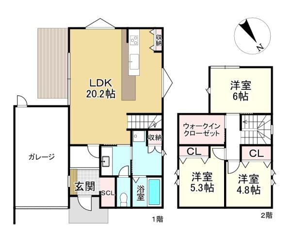 守山市播磨田町の中古一戸建