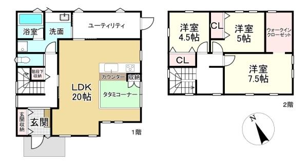 守山市金森町の中古一戸建