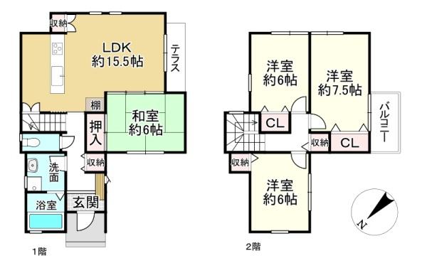 守山市小島町の中古一戸建