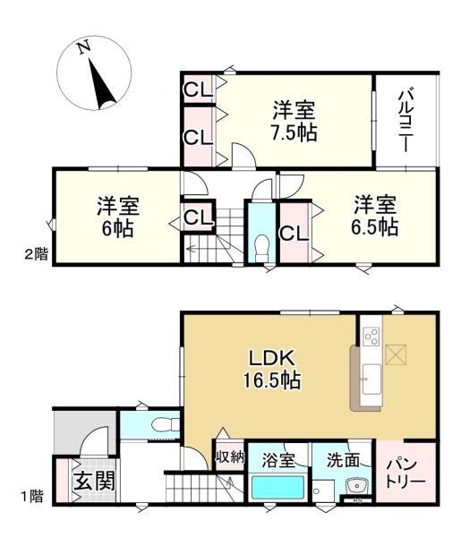 守山市下之郷1丁目の新築一戸建