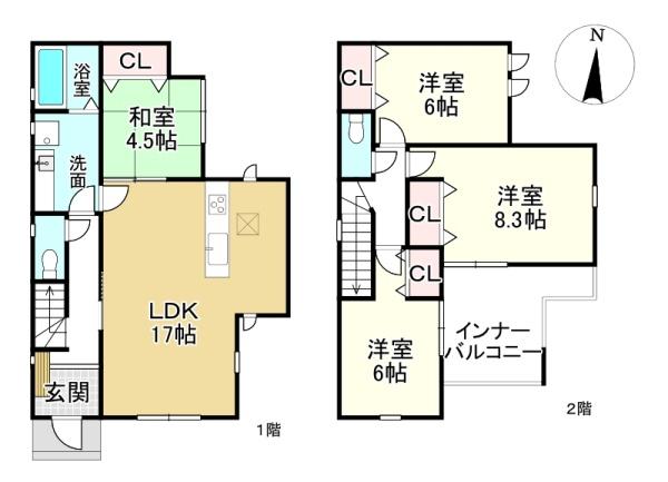 栗東市御園の新築一戸建