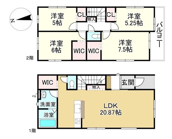 栗東市手原４丁目の新築一戸建