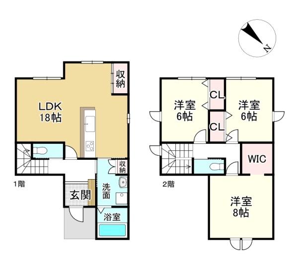 草津市矢倉1丁目の新築一戸建
