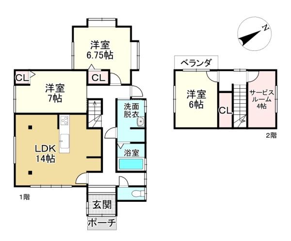 湖南市柑子袋西4丁目の中古一戸建